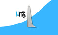 Hymer Carado N/S Rear Upright Corner